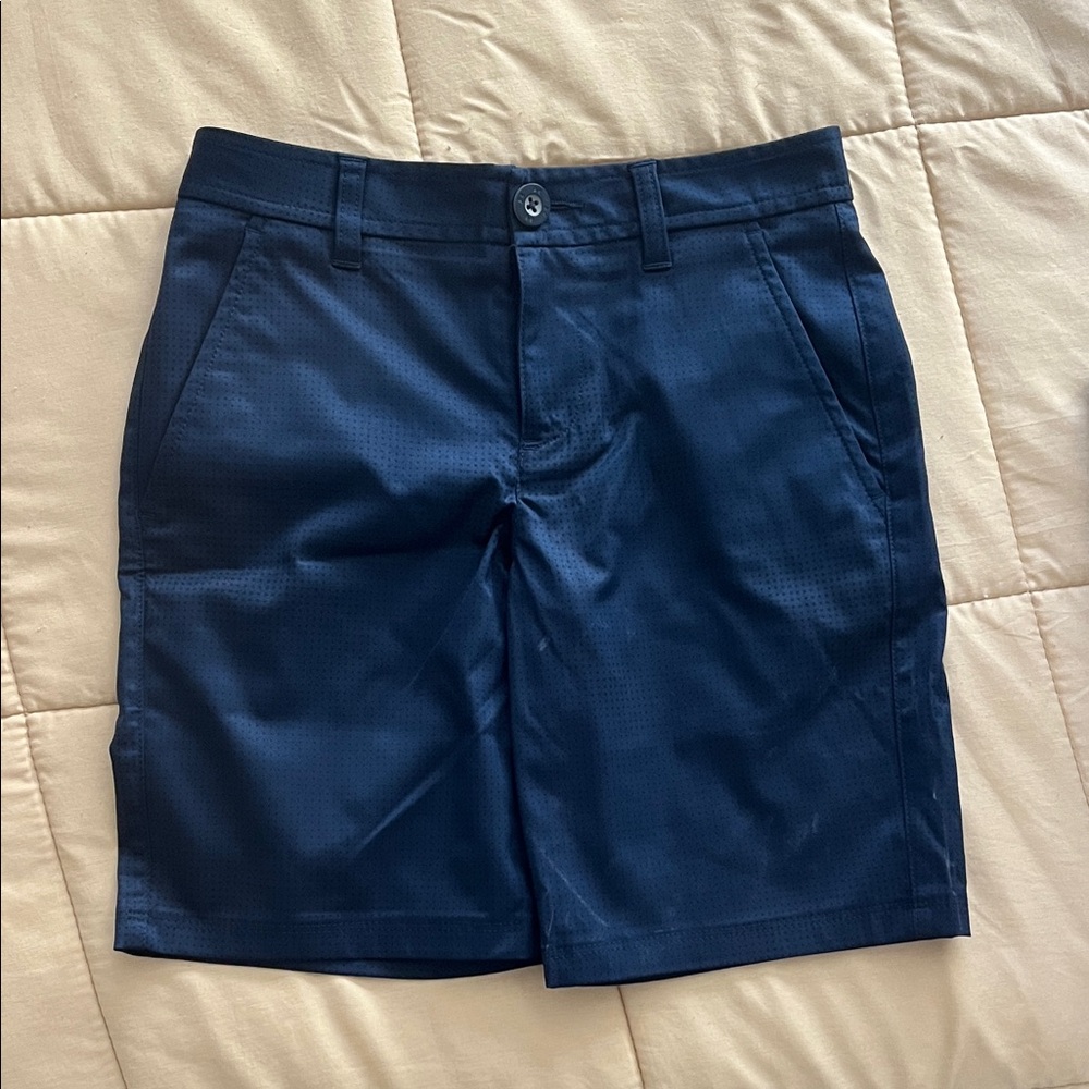 Under Armour Kids Navy Blue Shorts